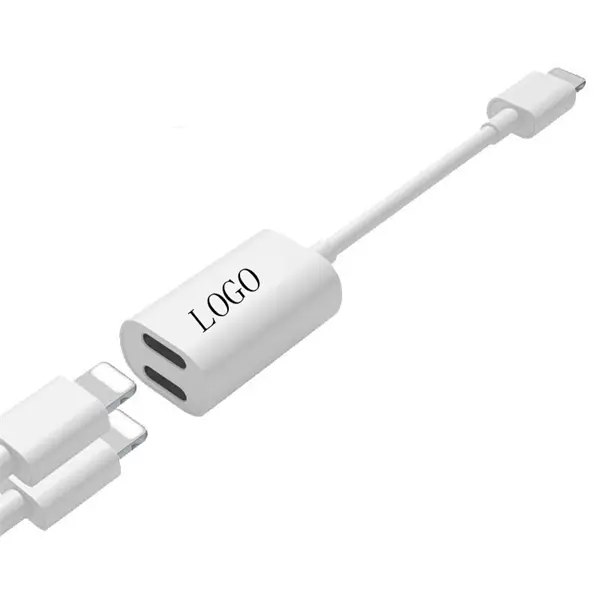 2 in 1 Double Ports Audio Casque Chargeur iOS 11.3
