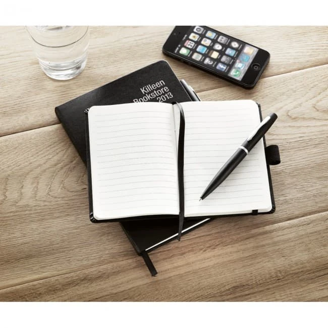 A6 Notebook With Pen 72 Lined