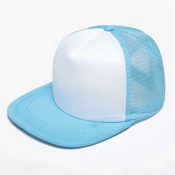 Flat Bill Trucker Cap