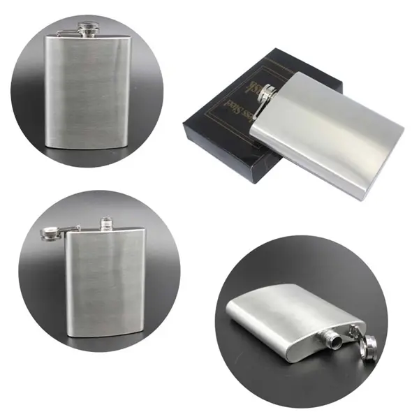 8oz Steel Flagon