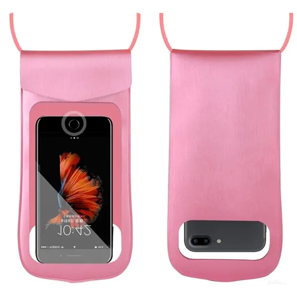 PU Touch Screen Waterproof Phone Bag