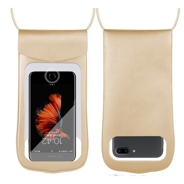 PU Touch Screen Waterproof Phone Bag