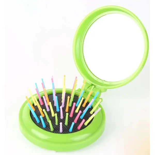2 in 1 Massage Comb with Mirror