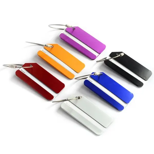 Aluminium Metal Travel Luggage Tag