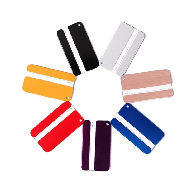 Aluminium Metal Travel Luggage Tag