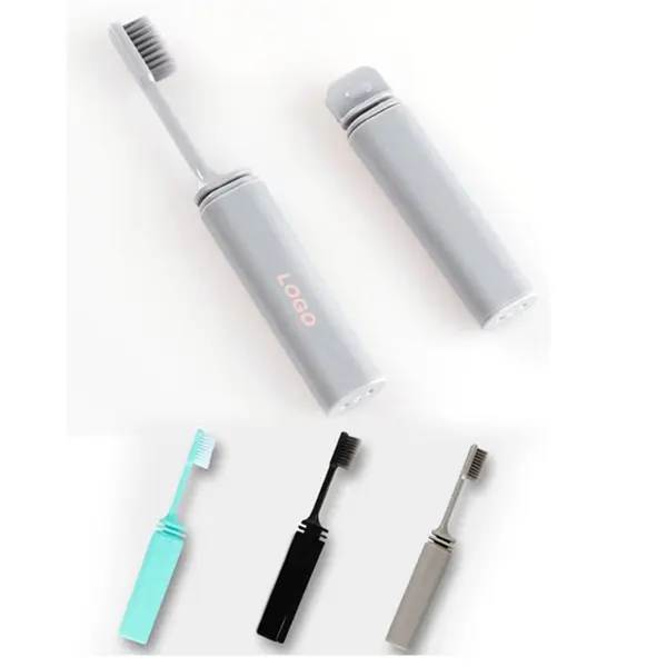 Compact Travel Folding Toothbrush