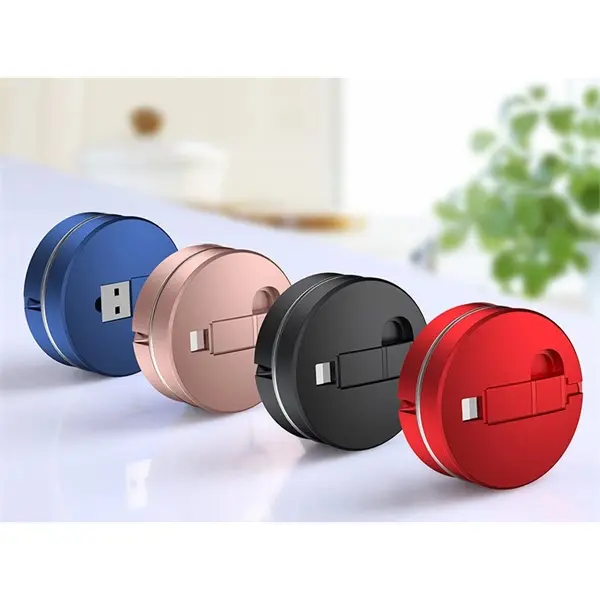Round 2 in 1 charger cable