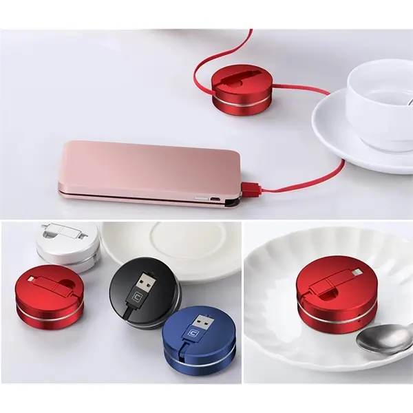 Round 2 in 1 charger cable