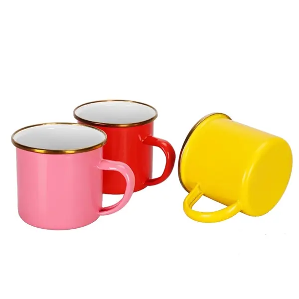 16oz Enamel Coffee Mugs