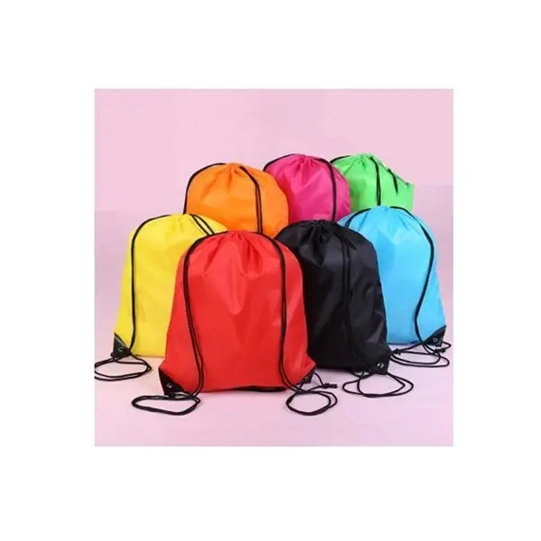 Polyester drawstring bag