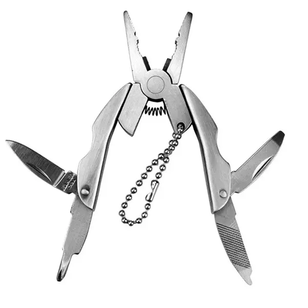 Multifunctional folding pliers