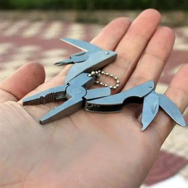 Multifunctional folding pliers