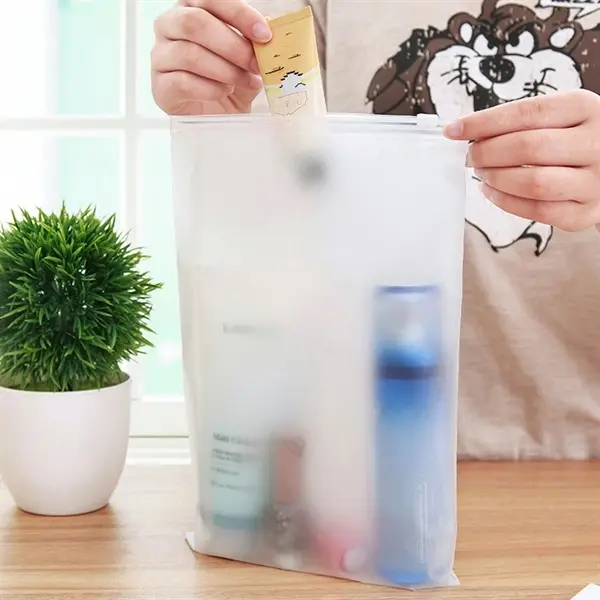 Transparent Zipped PVC buggy bag