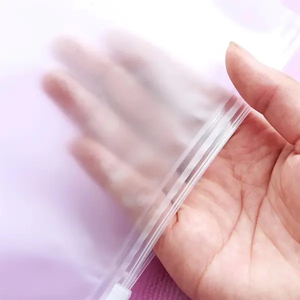 Transparent Zipped PVC buggy bag