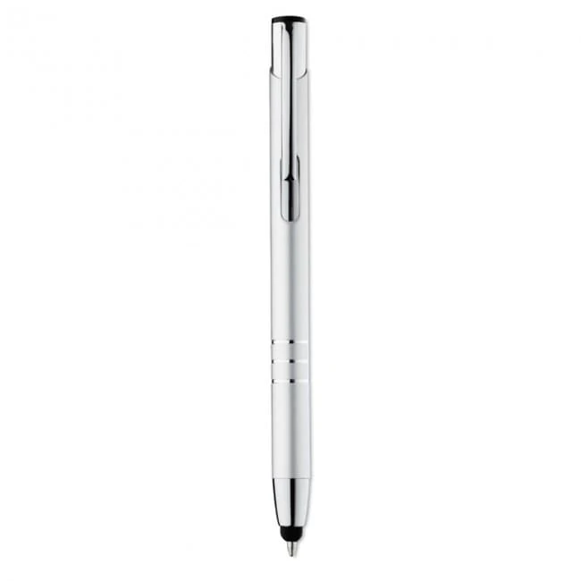 Push type touch ball pen