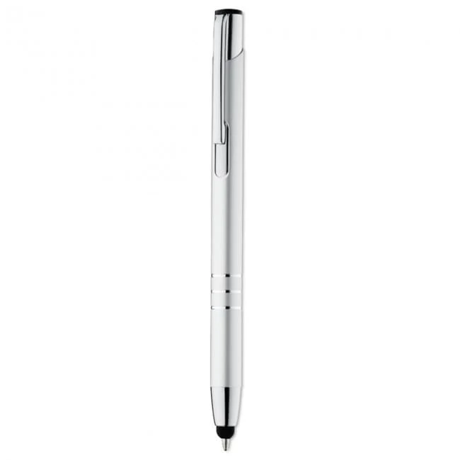 Push type touch ball pen