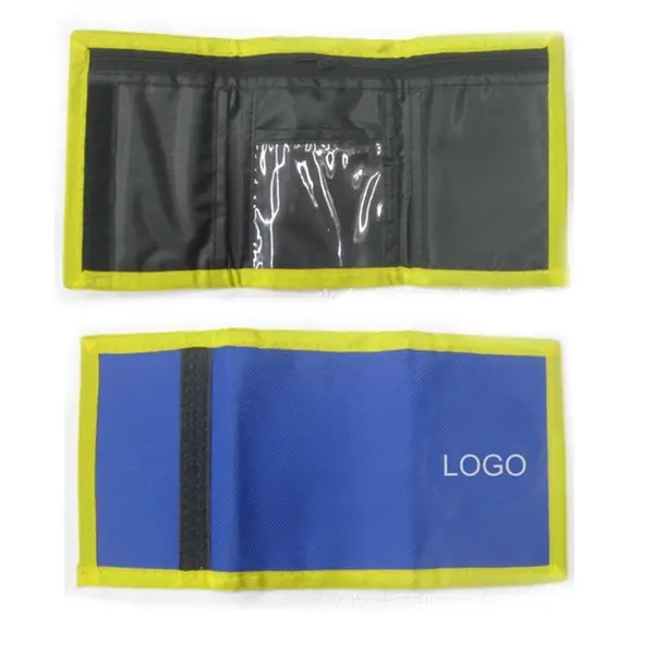 Tri-Fold Polyester Wallet