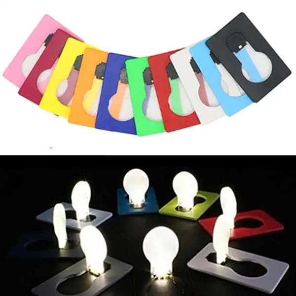 LED Credit Card Light Pocket Bulb Lamp