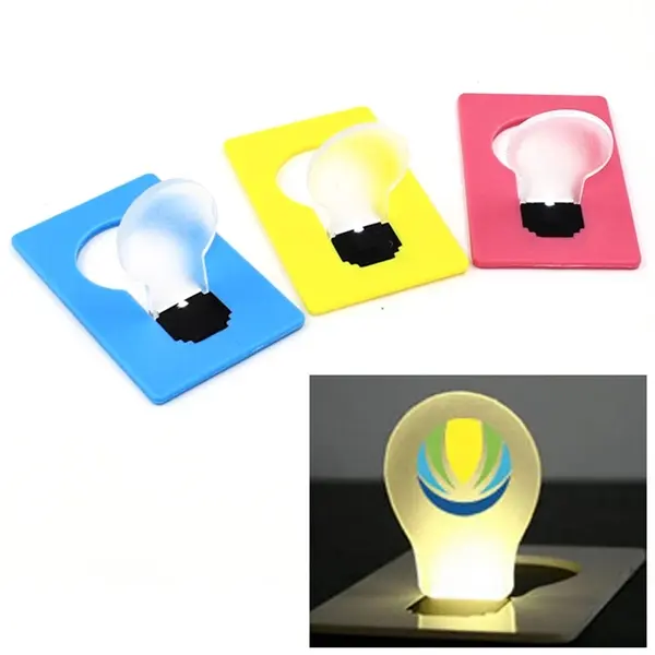 LED Credit Card Light Pocket Bulb Lamp