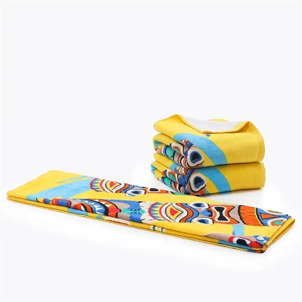 Custom Fiber Reactive Beach Towel 30" W x 60" L
