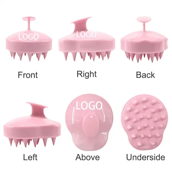 Silicone Pet Grooming Massages Brush