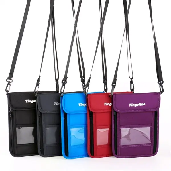 Neck Wallet with Lanyard