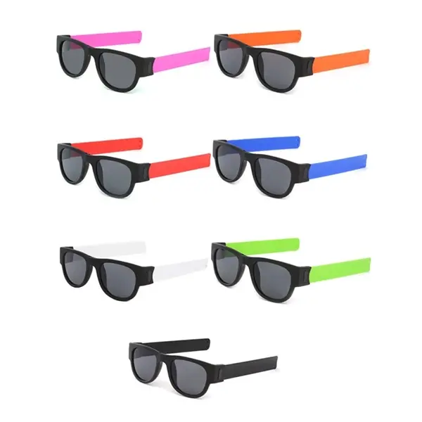 Foldable Bracelet Slap Sport Wristbands Sumglasses