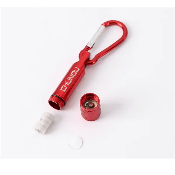 Flashlight keychain