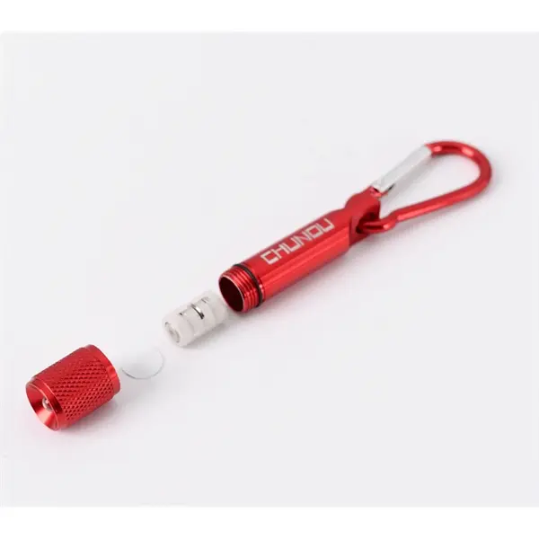 Flashlight keychain