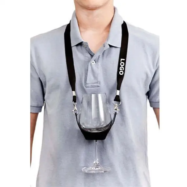 Custom Wine Glass Lanyard