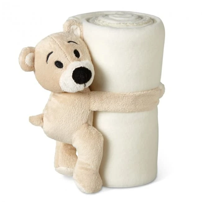 Fleece Blanket With Bear