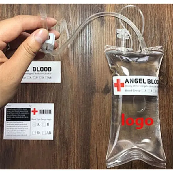Clear Medical Pvc Reusable Material Halloween Vampire-Decora