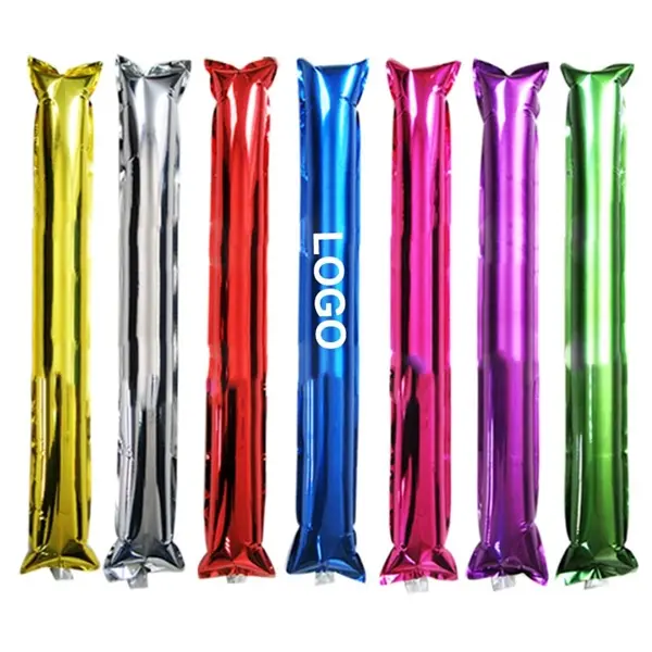 24" Aluminum Film Inflatable Thunder Cheering Sticks