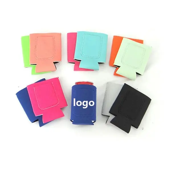 Neoprene beer can cooler stubby holder