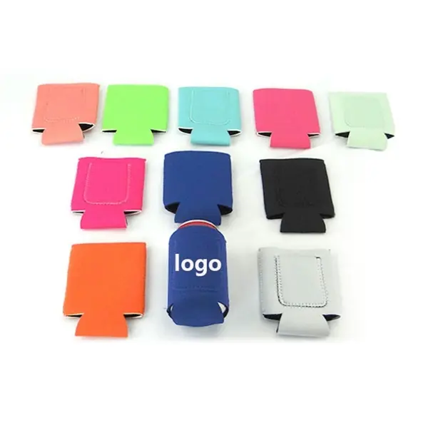 Neoprene beer can cooler stubby holder