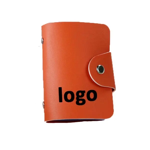 PU 12 Card Slots Card Holder Wallet