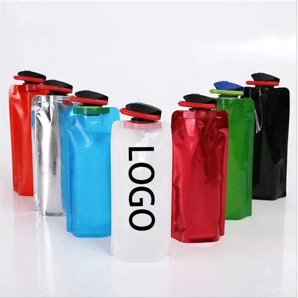 24oz Portable Foldable Water Bottle Bag