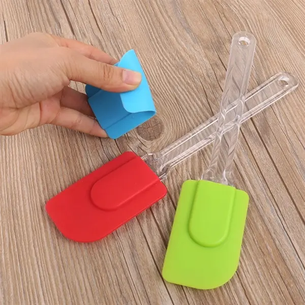 Cream Silicone Scraper