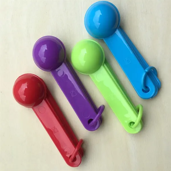 5-Piece Plastic Measuring Spoon Set
