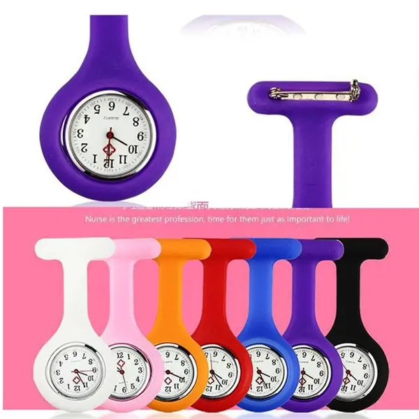Silicone Nurse Pocket Watch