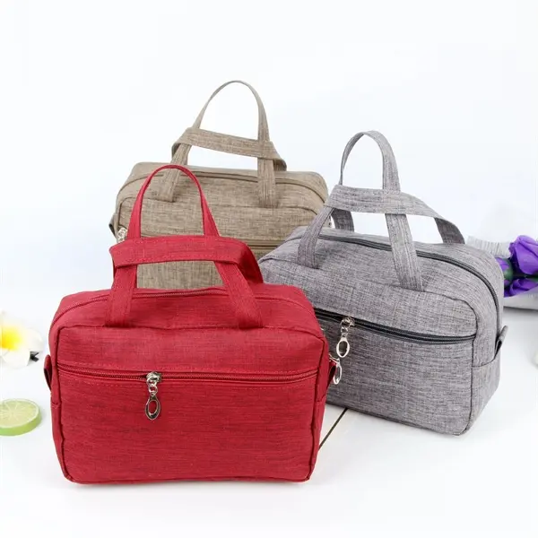 Grinding handbag travel makeup bag