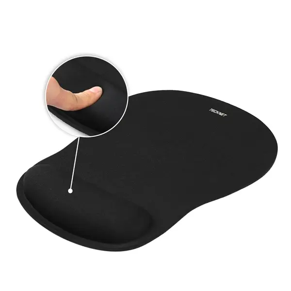 Mouse pad with wrist support