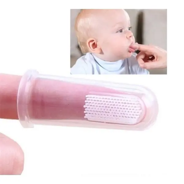 Silicone Finger Toothbrush For Baby Infants