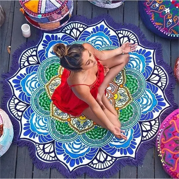 Fashion Tassel Beach Towel Shawls 250gsm
