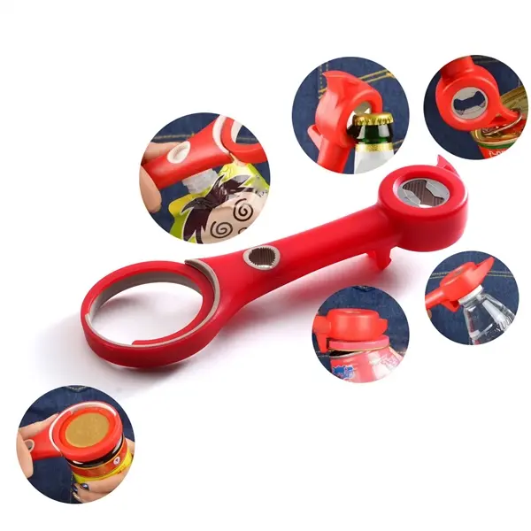 6 in 1 Multi-Function Bottle Opener