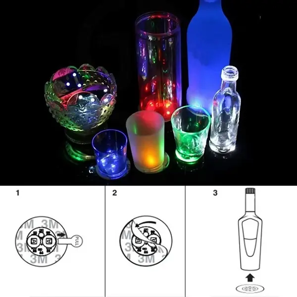 LED Bottle Cup Mat