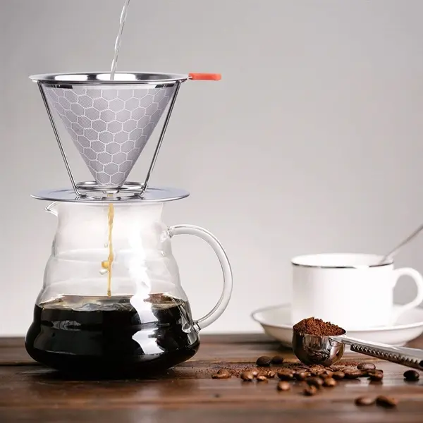 Stainless Steel Pour Over Coffee Filter