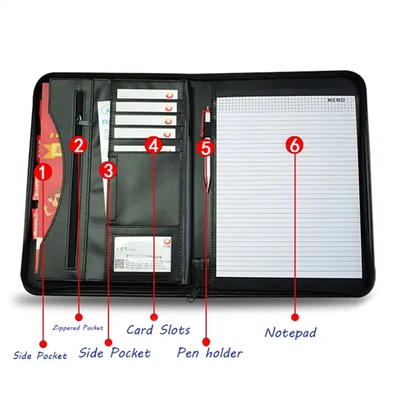 Zipper Padded Portfolio