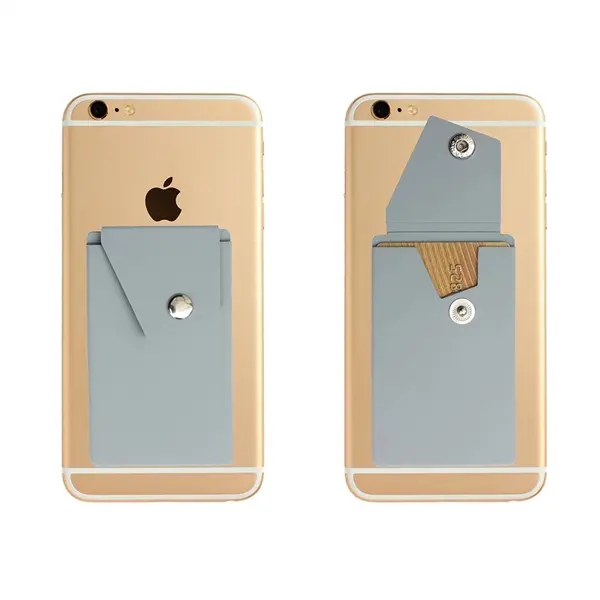 Cell Phone Stick On Wallet Card Holder Phone Pocket