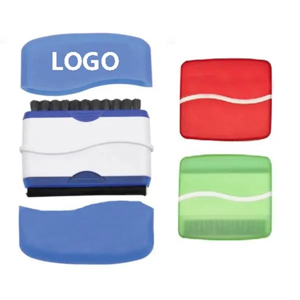 2 In 1 Keyboard Cleaning Brush And Screen Wipe Set